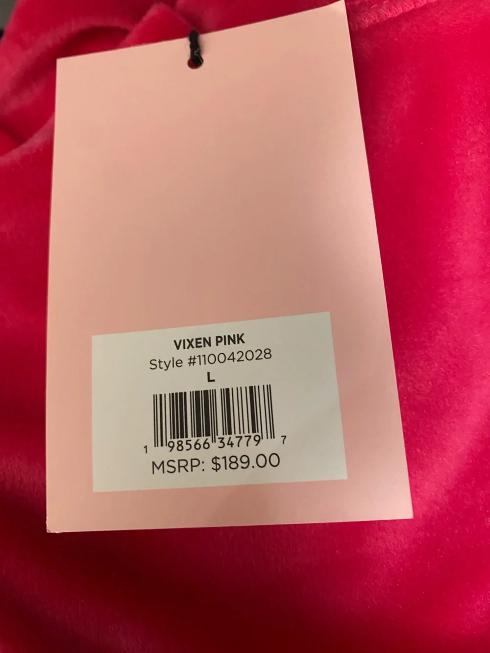 Juicy Couture Velour Short Sleeve Hoodie & Shorts Set in Hot Pink